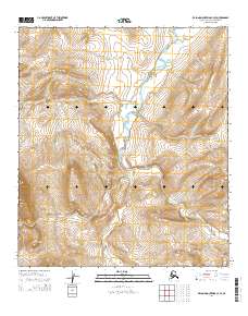 De Long Mountains C-3 SE topographic map thumbnail