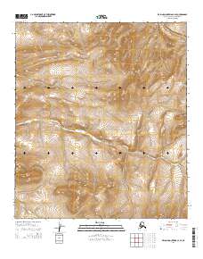 De Long Mountains C-4 SE topographic map thumbnail