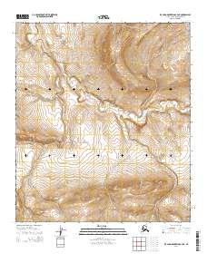 De Long Mountains C-4 NE topographic map thumbnail