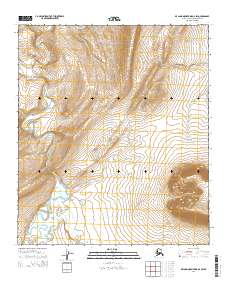 De Long Mountains D-2 SW topographic map thumbnail