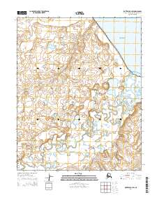 Kotzebue A-4 SW 2014 topographic map thumbnail