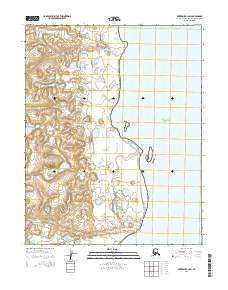 Kotzebue B-4 SW topographic map thumbnail