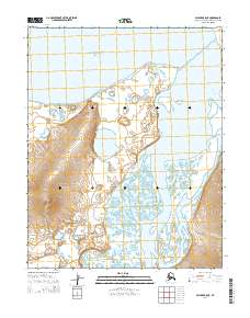 Selawik A-5 NE topographic map thumbnail