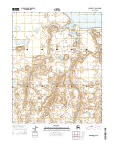 Shishmaref A-3 SE 2014 topographic map thumbnail
