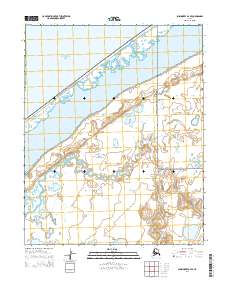 Shishmaref A-4 SE 2014 topographic map thumbnail