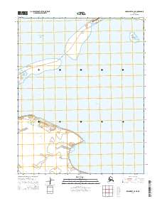 Shishmaref A-3 NE 2014 topographic map thumbnail