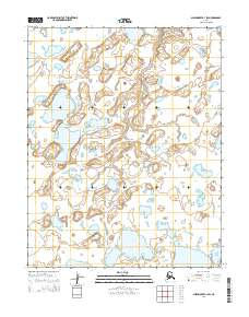 Shishmaref B-1 SW topographic map thumbnail