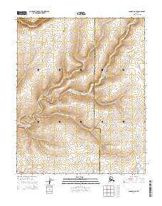 Candle D-2 SE topographic map thumbnail
