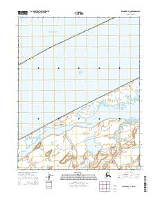 Shishmaref B-1 NW 2014 topographic map thumbnail
