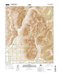 Candle B-4 SE topographic map thumbnail