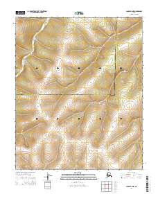 Candle B-2 NW topographic map thumbnail