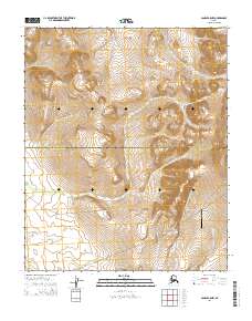 Candle B-5 NW topographic map thumbnail