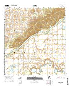 Ophir B-5 SW topographic map thumbnail