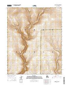 Candle D-2 NE topographic map thumbnail