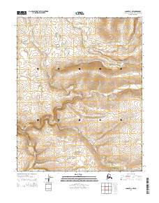 Candle D-3 NW topographic map thumbnail