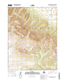 Baird Mountains A-5 SE topographic map thumbnail