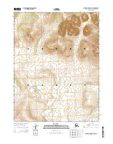 Baird Mountains A-5 SW topographic map thumbnail