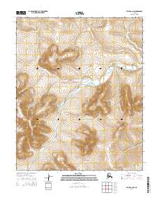 Teller C-2 NW 2014 topographic map thumbnail