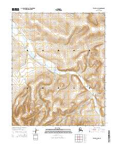 Teller C-3 NW 2014 topographic map thumbnail