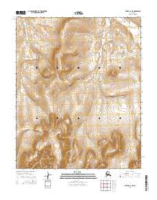 Teller C-4 NE 2014 topographic map thumbnail