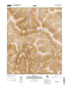 Teller D-2 SE 2014 topographic map thumbnail