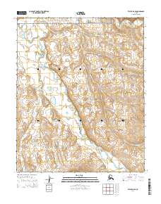 Teller D-4 SE 2014 topographic map thumbnail