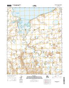 Teller D-5 SE 2014 topographic map thumbnail