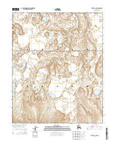 Teller D-1 NE 2014 topographic map thumbnail