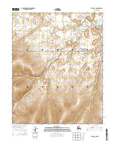 Teller D-2 NW 2014 topographic map thumbnail