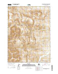 Baird Mountains D-4 SW topographic map thumbnail