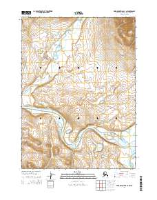 Baird Mountains D-4 NW 2014 topographic map thumbnail