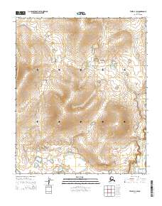 Teller B-1 SW 2014 topographic map thumbnail
