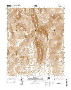 Teller B-1 NE 2014 topographic map thumbnail
