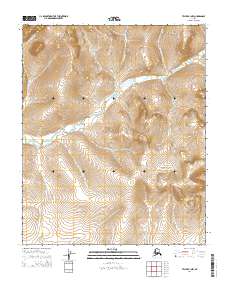 Teller B-1 NW 2014 topographic map thumbnail