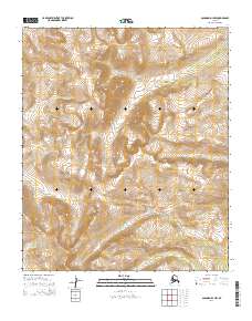 Solomon D-1 NW topographic map thumbnail