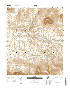 Teller B-3 NW 2014 topographic map thumbnail