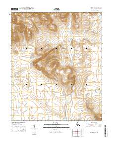 Teller B-4 NE 2014 topographic map thumbnail