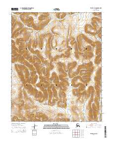 Teller C-4 SE 2014 topographic map thumbnail