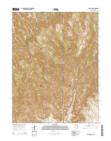 Jim Canyon 2014 topographic map thumbnail