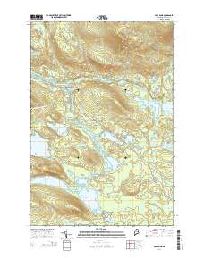 Abol Pond 2014 topographic map thumbnail