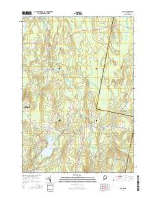 Albion 2014 topographic map thumbnail