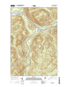 Allagash 2014 topographic map thumbnail