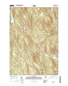Athens 2014 topographic map thumbnail