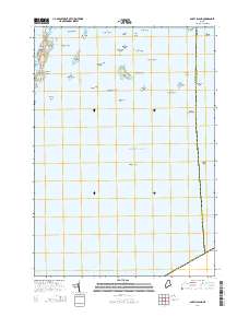 Bailey Island 2014 topographic map thumbnail
