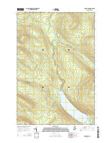 Baker Lake 2014 topographic map thumbnail