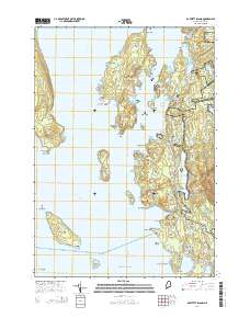 Bartlett Island 2014 topographic map thumbnail