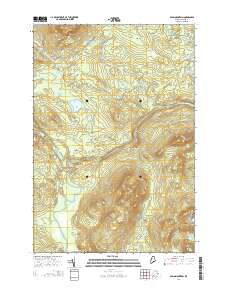 Basin Mountain 2014 topographic map thumbnail