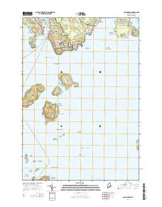 Bass Harbor 2014 topographic map thumbnail