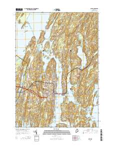 Bath 2014 topographic map thumbnail