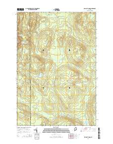 Bean Pot Pond 2014 topographic map thumbnail